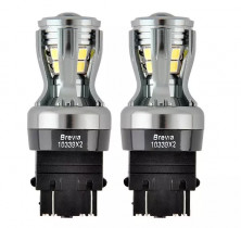 LED лампа BREVIA PowerPro P27/7W (3157) 350Lm 12/24V 10339X2 (2шт.)