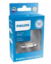 LED лампа Philips LED White Ultinon Pro6000 12В C5W 11854CU60X1 (1 шт.)