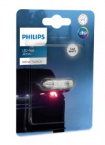 LED лампа Philips LED White Ultinon Pro3000 12В C5W 11854U30CWB1 (1 шт.)
