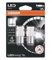 LED лампа Osram LEDriving SL P21/5W 6000K 2W 12V 7528DWP-02B (2 шт.)