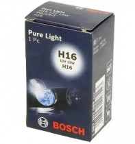 Галогенная лампа Bosch H16 19W 12V Pure Light 1987302089 (1 шт.)