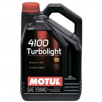 Масло моторное полусинтетическое Motul 4100 TURBOLIGHT 10W-40 5л. 108645