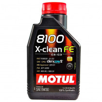 Масло моторное синтетическое Motul 8100 X-clean FE SAE 5W-30 1л. 112771