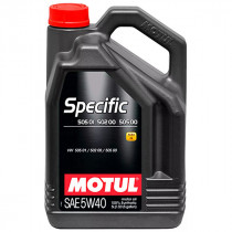 Масло моторное синтетическое Motul Specific VW502.00-505.00-505.01 5W-40 5л. 101575