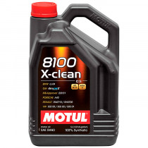 Масло моторное синтетическое Motul 8100 X-clean SAE 5W-40 5л. 102051