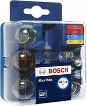 Набор автоламп с предохранителями Bosch H1/H7 maxiBox 12V 1 987 301 120