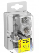 Набор автоламп с предохранителями Bosch H7 Minibox 12V 1987301103