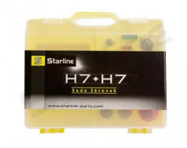 Набор автоламп с предохранителями Starline H7+H7 12V 99.99.914