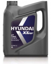 Масло моторное полусинтетическое Hyundai/Kia 10W-40 Xteer HYUNDAI 4T, 4л, 1041016