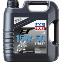 Масло моторное минеральное LIQUI MOLY Motorbike 4T Street 15W-50 4л 1689