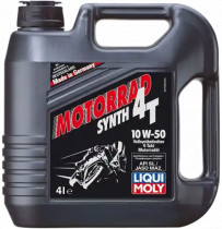Масло моторное синтетическое LIQUI MOLY RACING SYNTH 4T 10W-50 4л 7508
