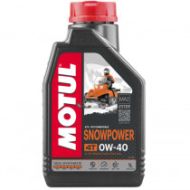 Масло моторное синтетическое Motul Snowpower 4T MA2 SAE 0W-40 1л. 105891