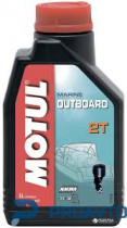 Масло моторное минеральное Motul OUTBOARD 2 T, 1л