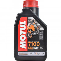 Масло моторное синтетическое Motul 7100 Synthetic Ester 4T 15W-50 1л. 104298