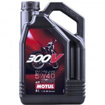 Масло моторное синтетическое Motul 300V Factory Line Off Road 4T 5W-40 4л. 104135