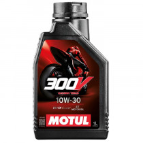 Масло моторное синтетическое Motul 300V Racing Road 4T Motor Oil SAE 10W-30 1л. 112546