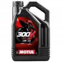 Масло моторное синтетическое Motul 300V Racing Road 4T Motor Oil SAE 0W-30 4л. 112545