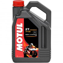 Масло моторное синтетическое Motul 710 Pre-Mix/Oil Injection Ester 2T 4л. 104035