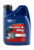 Масло моторное полусинтетическое Vatoil 2T Scoot & Bike 1л. 50236