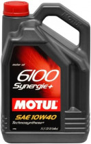 Масло моторное полусинтетическое Motul 6100 Synergie+ 10W40 5л 108647
