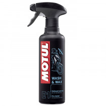 Чистящее средство для мотоцикла Motul E1 Wash&Wax 400мл. 102996