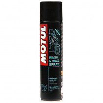 Засіб для миття та полірування мотоциклів Motul E9 Wash&Wax Spray 400мл. 103175