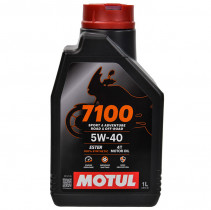 Масло моторное синтетическое Motul 7100 Synthetic Ester 4T 5W-40 1л. 104086