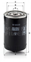 Масляный фильтр MANN-FILTER W 940/25