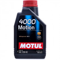 Масло моторное минеральное Motul MOTION 4000 15W-40 1л. 110678
