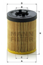 Масляный фильтр MANN-FILTER HU 611/1 X