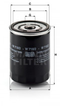 Масляный фильтр MANN-FILTER W 718/2