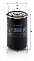 Масляный фильтр MANN-FILTER W 719/36