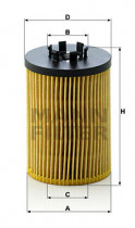 Масляный фильтр MANN-FILTER HU 715/5 X