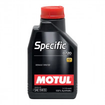 Масло моторное синтетическое Motul Specific Motor Oil 0720 5W-30 1л. 102208