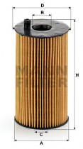 Масляный фильтр MANN-FILTER HU 934/1 X