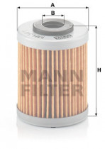 Масляный фильтр MANN-FILTER MH 54/1