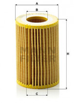 Масляный фильтр MANN-FILTER HU 712/9 X