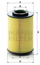 Масляный фильтр MANN-FILTER HU 822/5 X