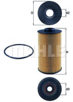 Масляный фильтр MAHLE OX 152/1D