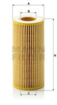 Масляний фільтр MANN-FILTER HU 721/2 X