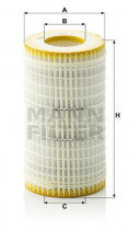 Масляный фильтр MANN-FILTER HU 718/5 X