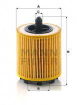 Масляный фильтр MANN-FILTER HU 6007 X