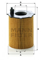 Масляный фильтр MANN-FILTER HU 716/2 X