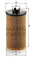 Масляный фильтр MANN-FILTER HU 612/2 X