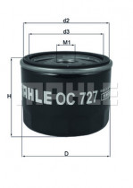 Масляный фильтр MAHLE OC 727