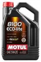 Масло моторное синтетическое Motul 8100 ECO-LITE 5W-20 5л 109104