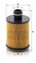Масляный фильтр MANN-FILTER HU 712/11 X