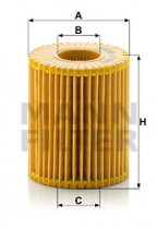 Масляный фильтр MANN-FILTER HU 7009 Z
