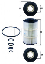 Масляный фильтр MAHLE OX 345/7D