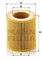 Масляный фильтр MANN-FILTER HU 816 Z KIT